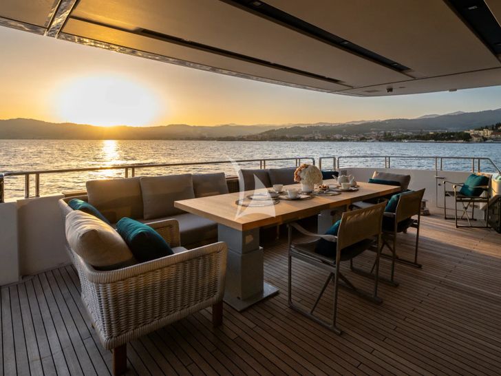 VAUBAN Sanlorenzo SL120 Asymmetric - main aft deck VAUBAN Sanlorenzo SL120 Asymmetric - main aft deck