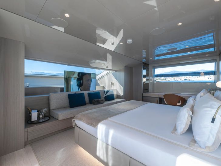 VAUBAN Sanlorenzo SL120 Asymmetric - master cabin VAUBAN Sanlorenzo SL120 Asymmetric - master cabin