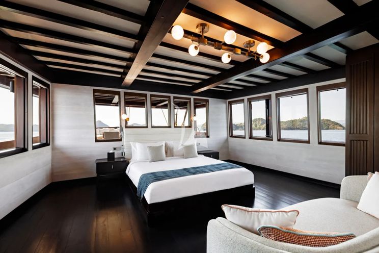 Charter Yacht VELA - Phinisi 50m - 6 Cabins - Labuan Bajo - Komodo - Sorong - Raja Ampat - Indonesia