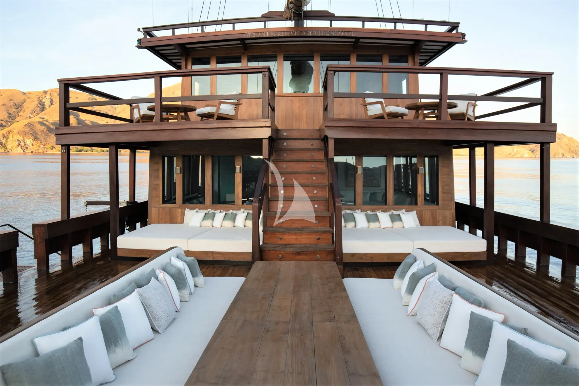 Charter Yacht VELA - Phinisi 50m - 6 Cabins - Labuan Bajo - Komodo - Sorong - Raja Ampat - Indonesia