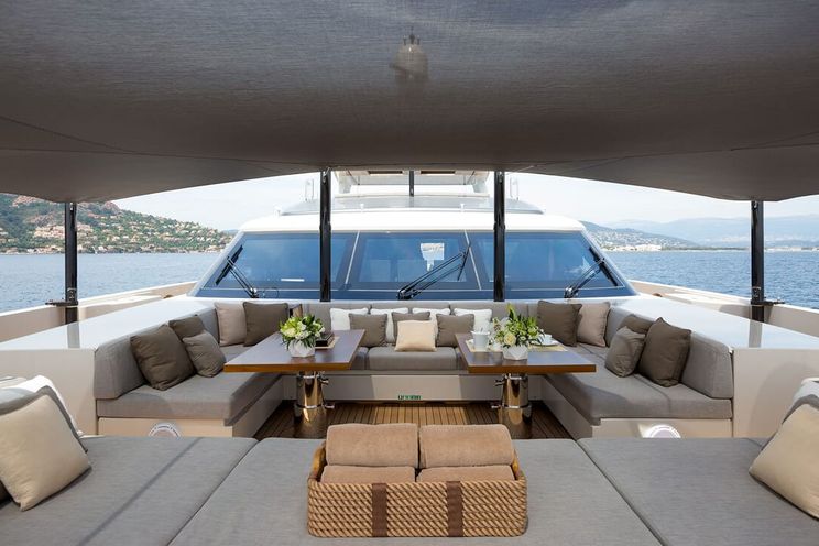 Charter Yacht VERTIGE - Tankoa 50m - 6 Cabins - Croatia - Naples - Sicily - Italian Riviera - French Riviera - Corsica - Sardinia