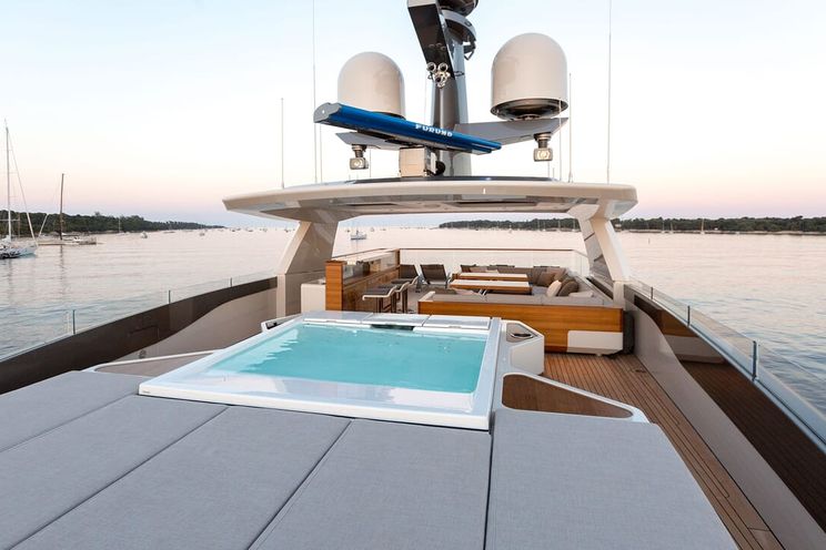 Charter Yacht VERTIGE - Tankoa 50m - 6 Cabins - Croatia - Naples - Sicily - Italian Riviera - French Riviera - Corsica - Sardinia