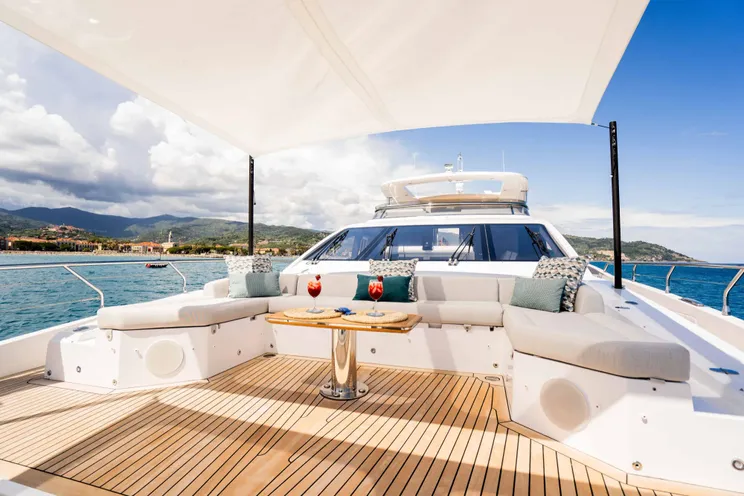 Charter Yacht VESTA - Azimut Grande 27M - 5 Cabins - Athens - Mykonos - Paros - Cyclades - Greece