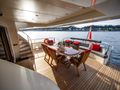 VIKING III Dixon Yacht Custom 35m aft deck