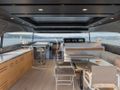 VINCI II Sanlorenzo SX88 - flybridge seating other angle VINCI II Sanlorenzo SX88 - flybridge seating other angle