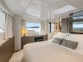 VINCI II Sanlorenzo SX88 - master cabin bed VINCI II Sanlorenzo SX88 - master cabin bed