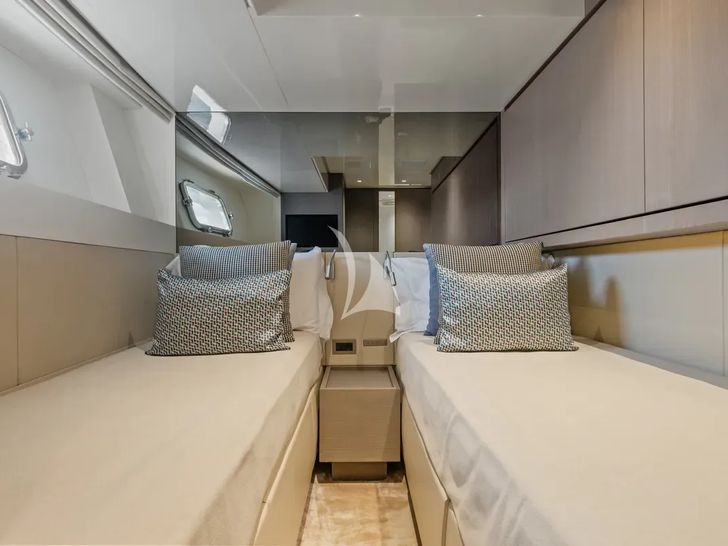 VINCI II Sanlorenzo SX88 - twin cabin VINCI II Sanlorenzo SX88 - twin cabin