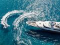 VISION Benetti 60m - bow aerial shot VISION Benetti 60m - bow aerial shot