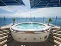 VISION Benetti 60m - sun deck jacuzzi VISION Benetti 60m - sun deck jacuzzi