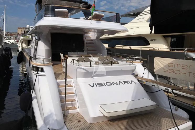 Charter Yacht VISIONARIA - Amer 94 - 4 Cabins - Cannes - St Tropez - Nice - Antibes - French Riviera - Monaco
