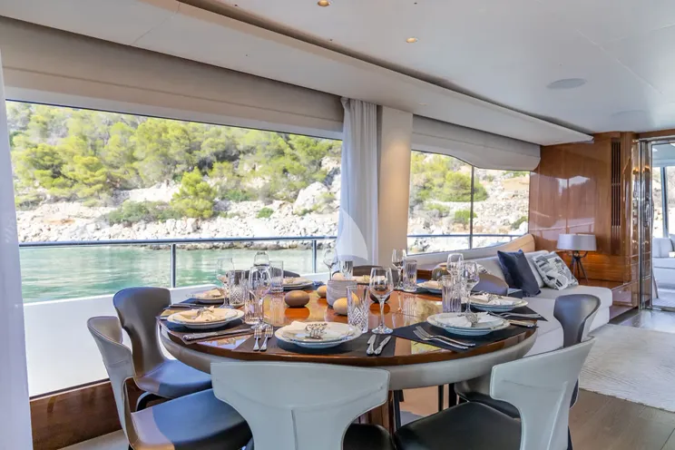 Charter Yacht VISTA - Princess Y85 - 4 Cabins - Athens - Mykonos - Paros - Cyclades - Greece
