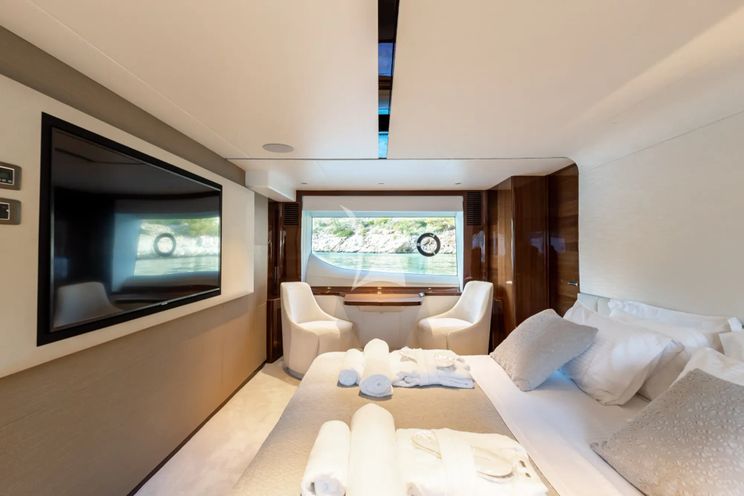 Charter Yacht VISTA - Princess Y85 - 4 Cabins - Athens - Mykonos - Paros - Cyclades - Greece