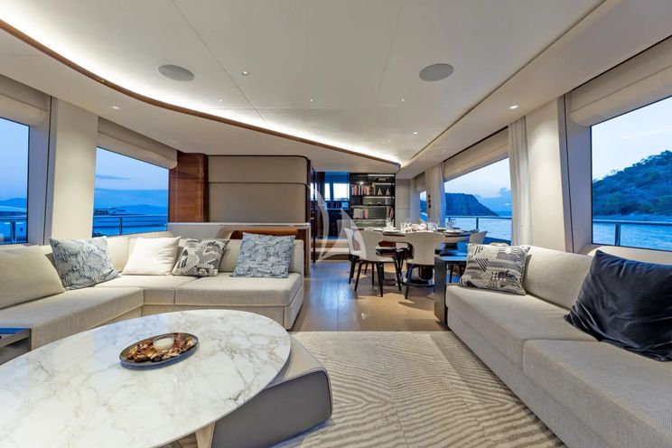 Charter Yacht VISTA - Princess Y85 - 4 Cabins - Athens - Mykonos - Paros - Cyclades - Greece