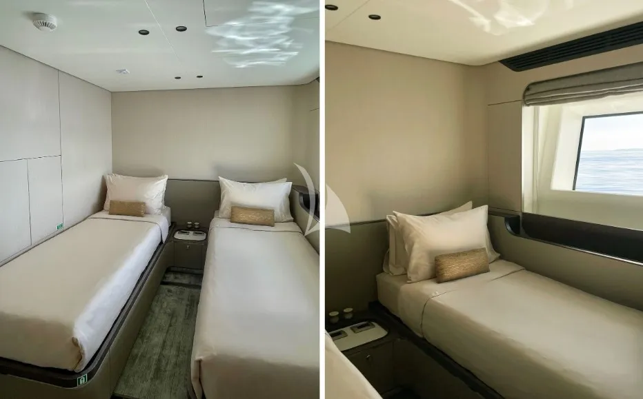 VOLANTE Azimut Grande 32M - twin cabins