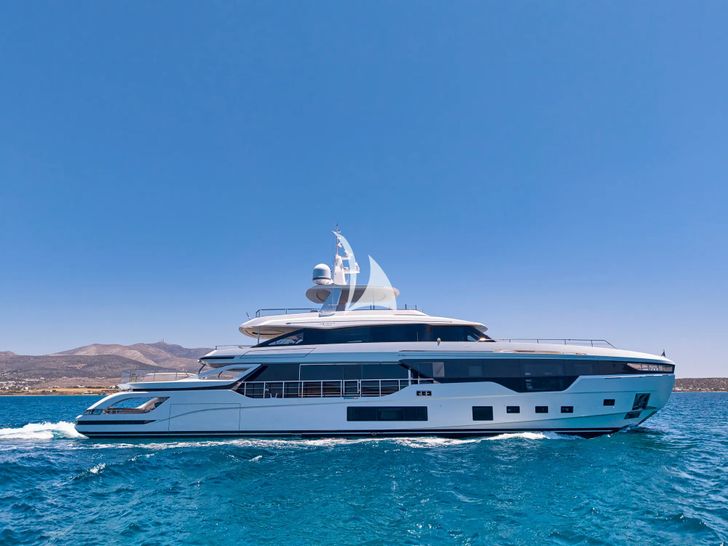 VOLO MARE Azimut Grande Trideck 38m - profile VOLO MARE Azimut Grande Trideck 38m - profile