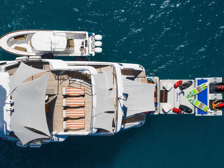 WABASH Benetti 132 Watersports Aerial WABASH Benetti 132 Watersports Aerial