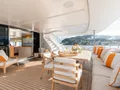 WABASH Benetti Classic Supreme 132 - main aft deck lounge WABASH Benetti Classic Supreme 132 - main aft deck lounge