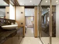 WABASH Benetti Classic Supreme 132 - master cabin bathroom WABASH Benetti Classic Supreme 132 - master cabin bathroom