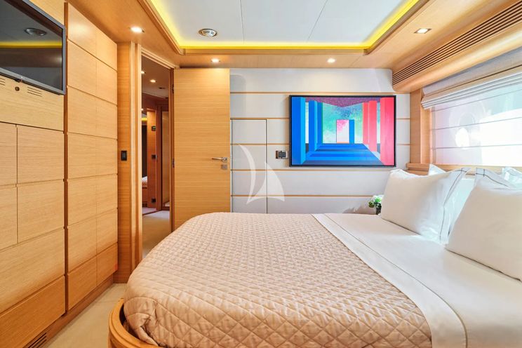 Charter Yacht WATCH ME - Ferretti Custom Line 30m - 5 Cabins - Athens - Mykonos - Paros - Cyclades - Greece