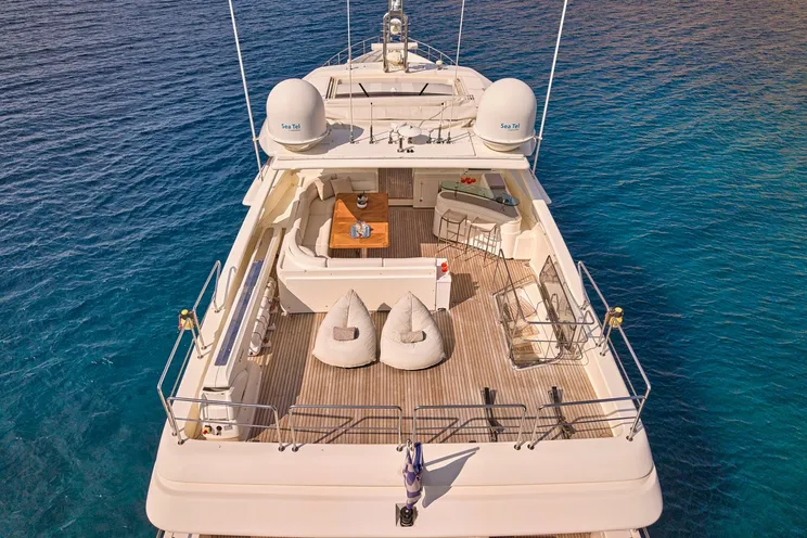 Charter Yacht WATCH ME - Ferretti Custom Line 30m - 5 Cabins - Athens - Mykonos - Paros - Cyclades - Greece