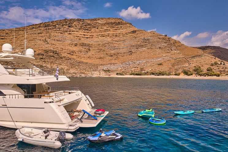 Charter Yacht WATCH ME - Ferretti Custom Line 30m - 5 Cabins - Athens - Mykonos - Paros - Cyclades - Greece