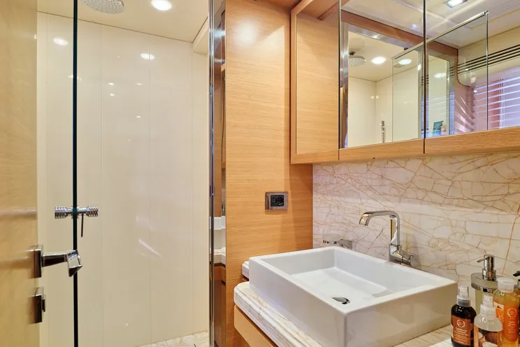 Charter Yacht WATCH ME - Ferretti Custom Line 30m - 5 Cabins - Athens - Mykonos - Paros - Cyclades - Greece