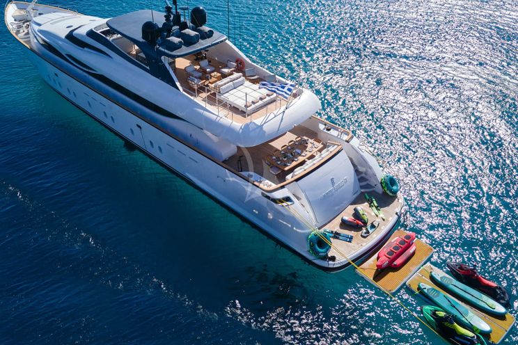 Charter Yacht WHITE KNIGHT - Maiora 40m - 6 Cabins - Athens - Mykonos - Paros - Cyclades - Greece