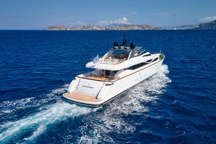 Charter Yacht WHITE KNIGHT - Maiora 40m - 6 Cabins - Athens - Mykonos - Paros - Cyclades - Greece