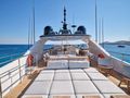 WHITE KNIGHT Maiora 40m - sun deck bronzing area WHITE KNIGHT Maiora 40m - sun deck bronzing area