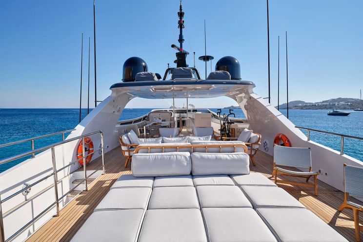 Charter Yacht WHITE KNIGHT - Maiora 40m - 6 Cabins - Athens - Mykonos - Paros - Cyclades - Greece