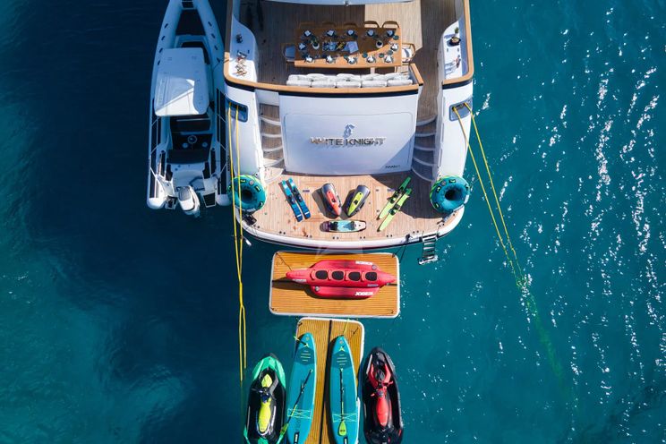 Charter Yacht WHITE KNIGHT - Maiora 40m - 6 Cabins - Athens - Mykonos - Paros - Cyclades - Greece