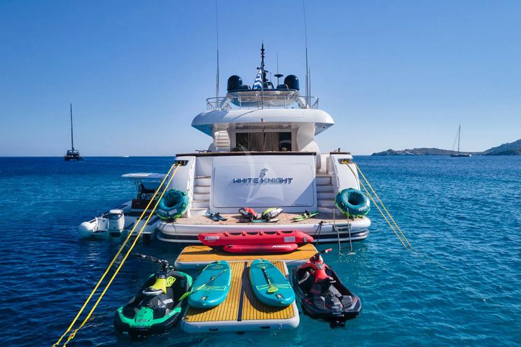 Charter Yacht WHITE KNIGHT - Maiora 40m - 6 Cabins - Athens - Mykonos - Paros - Cyclades - Greece