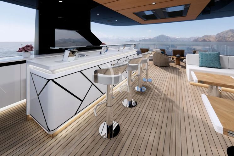 Charter Yacht WHITE STAR - Mangusta(Overmarine)Oceano 39 - 5 Cabins - St Thomas - St John - St Croix - USVI - Caribbean