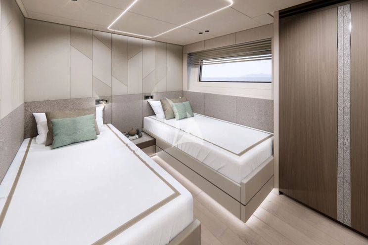 Charter Yacht WHITE STAR - Mangusta(Overmarine)Oceano 39 - 5 Cabins - St Thomas - St John - St Croix - USVI - Caribbean