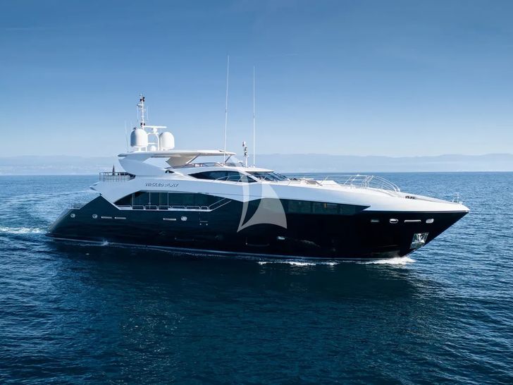 WICKED PLAY Sunseeker 115 Sport Yacht - profile WICKED PLAY Sunseeker 115 Sport Yacht - profile