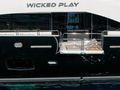 WICKED PLAY Sunseeker 115 Sport Yacht - side balcony WICKED PLAY Sunseeker 115 Sport Yacht - side balcony