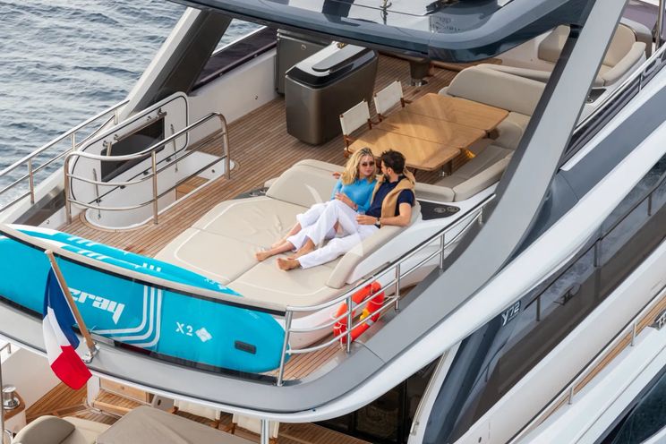 Charter Yacht WILJIM V - Princess Y72 - 4 Cabins - Saint Raphael - Cannes - St Tropez - Nice - Antibes - French Riviera - Monaco