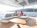 WINDKIND Fountaine Pajot Thira 80 - flybridge lounge WINDKIND Fountaine Pajot Thira 80 - flybridge lounge
