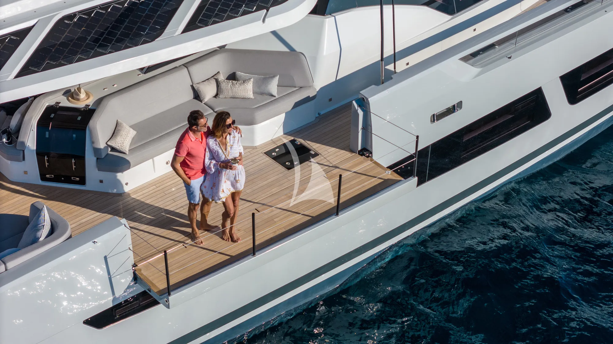 WINDKIND Fountaine Pajot Thira 80 - side balcony