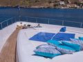 WISH - fore deck sun padsaerial view