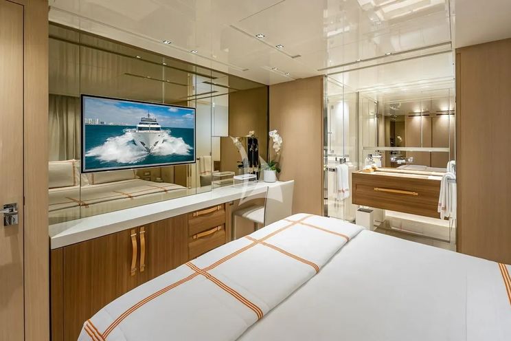 Charter Yacht WOMBAT - Sanlorenzo SL106 - 5 Cabins - Athens - Mykonos - Paros - Cyclades - Aegean - Greece