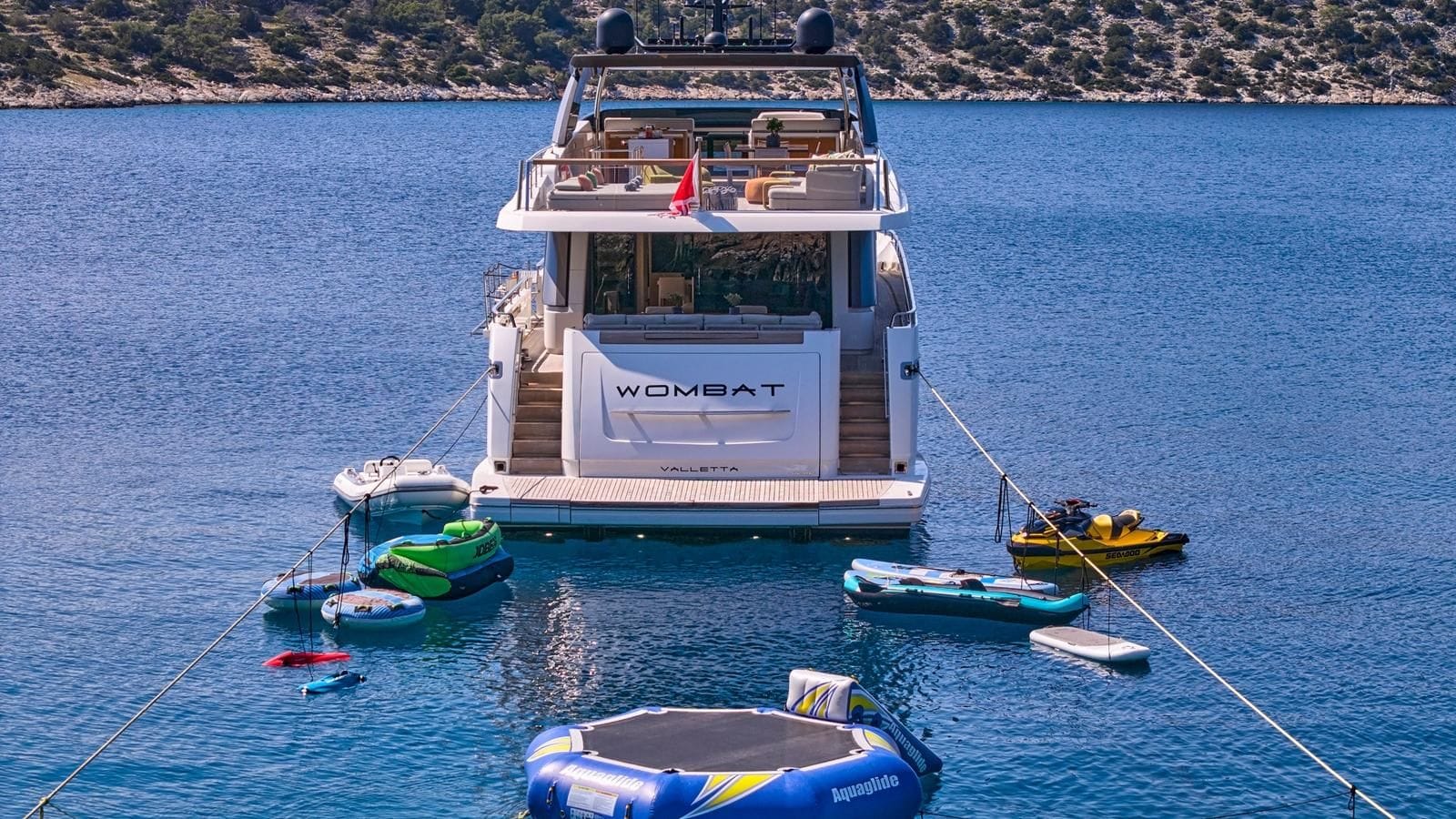 Charter Yacht WOMBAT - Sanlorenzo SL106 - 5 Cabins - Athens - Mykonos - Paros - Cyclades - Aegean - Greece