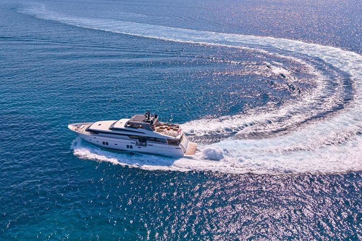 Charter Yacht WOMBAT - Sanlorenzo SL106 - 5 Cabins - Athens - Mykonos - Paros - Cyclades - Aegean - Greece