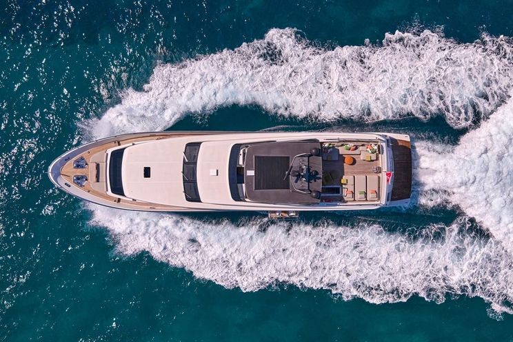 Charter Yacht WOMBAT - Sanlorenzo SL106 - 5 Cabins - Athens - Mykonos - Paros - Cyclades - Aegean - Greece