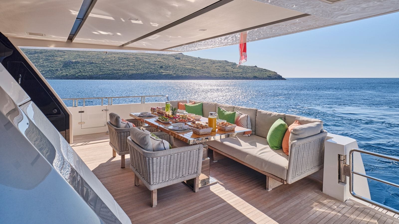 Charter Yacht WOMBAT - Sanlorenzo SL106 - 5 Cabins - Athens - Mykonos - Paros - Cyclades - Aegean - Greece