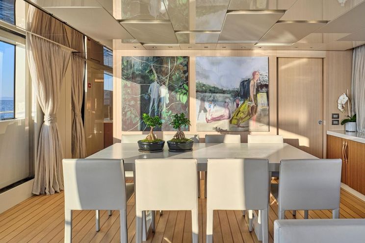 Charter Yacht WOMBAT - Sanlorenzo SL106 - 5 Cabins - Athens - Mykonos - Paros - Cyclades - Aegean - Greece