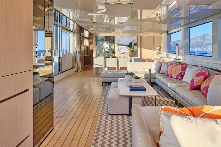 Charter Yacht WOMBAT - Sanlorenzo SL106 - 5 Cabins - Athens - Mykonos - Paros - Cyclades - Aegean - Greece