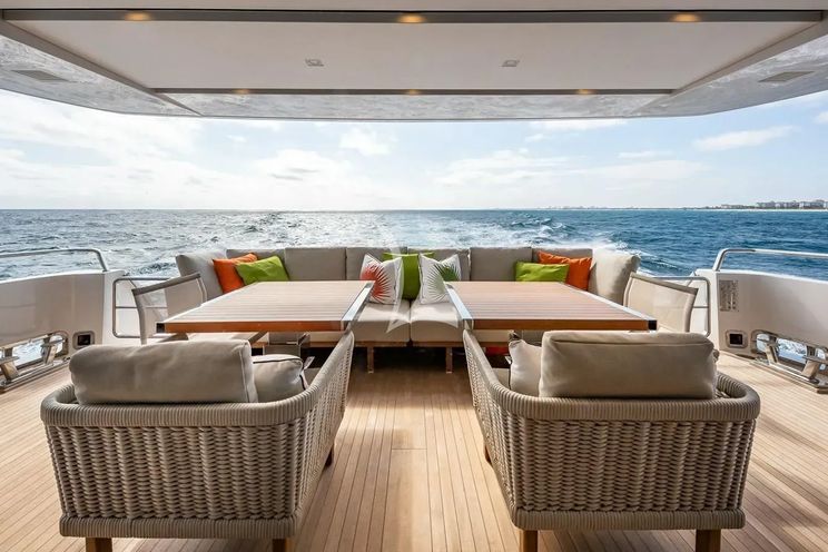 Charter Yacht WOMBAT - Sanlorenzo SL106 - 5 Cabins - Athens - Mykonos - Paros - Cyclades - Aegean - Greece