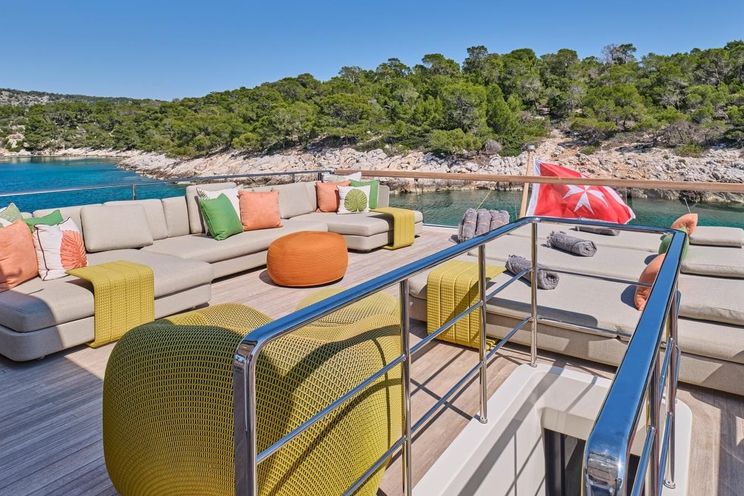 Charter Yacht WOMBAT - Sanlorenzo SL106 - 5 Cabins - Athens - Mykonos - Paros - Cyclades - Aegean - Greece