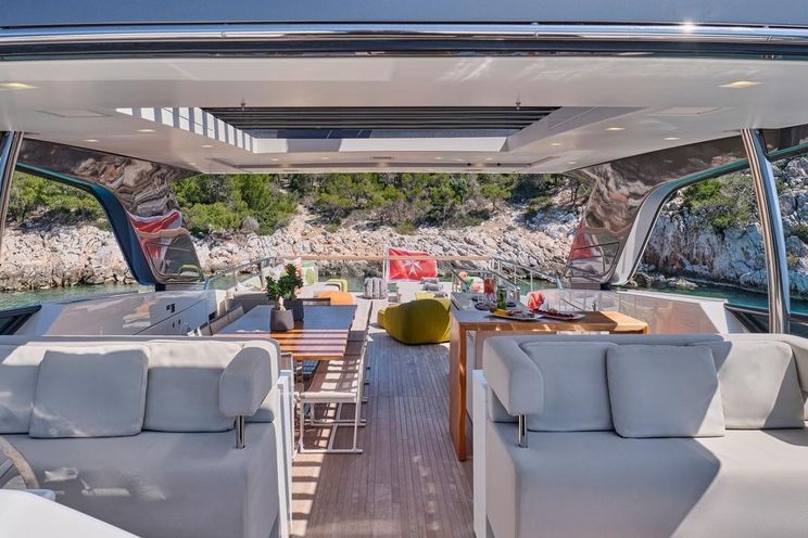 Charter Yacht WOMBAT - Sanlorenzo SL106 - 5 Cabins - Athens - Mykonos - Paros - Cyclades - Aegean - Greece